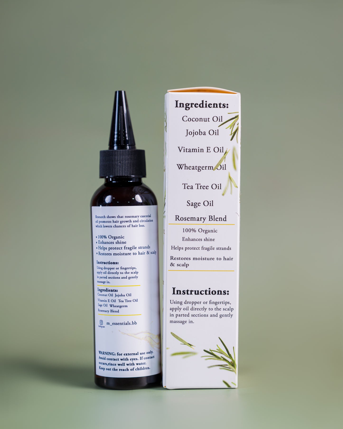 4oz Hair Oil